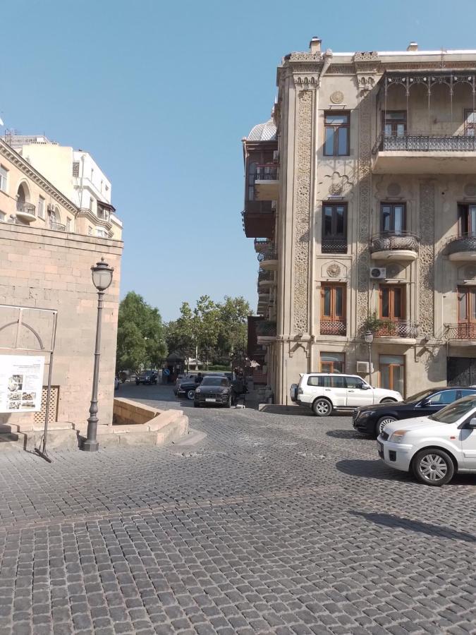 Delux Duplex Apartment In Old City Bakú Exterior foto